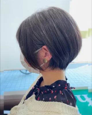 ショート ナカタケ ユウのヘアスタイル