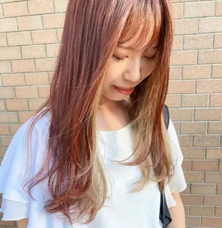 ロング カラー icie所属・大阪ヴィーガンサロン KANAKOのヘアスタイル