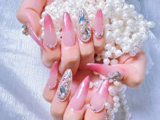 ネイル 🐳彩羽チップ 長さだし専門🐳のネイルデザイン