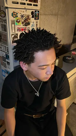 パーマ 水野 明羽のヘアスタイル