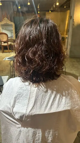ミディアム Scintiller鹿児島中央駅店所属・弱酸性施術 🎀白石莉菜🎀のヘアスタイル