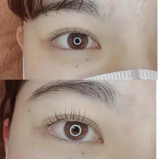 マツエク・マツパ 髪質改善／透明感 NAKAIEのヘアスタイル