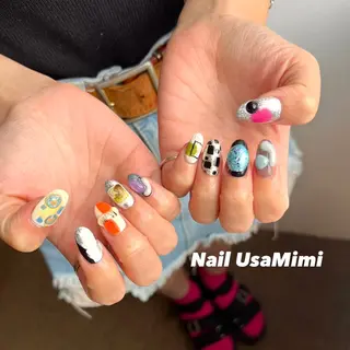 ネイル 本町ネイルNail UsaMimiのネイルデザイン