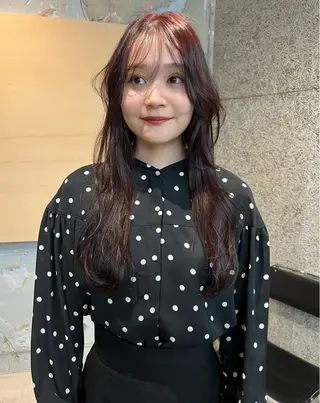 ロング カラー yu  /透明感 カラー/caseyのヘアスタイル