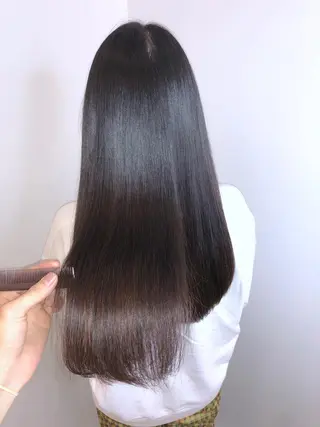 ロング カラー ☕️ベージュカラー 内藤光哉☕️のヘアスタイル