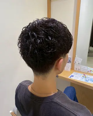 パーマ メンズ spinhair荻野 莉帆のヘアスタイル