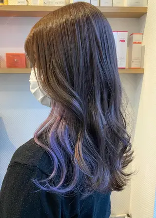 カラー 髪質改善N°rico 杉本怜美のヘアスタイル