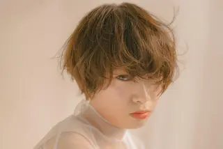 ショート GO TODAY  SHAIR SALON 梅田NU茶屋町店所属・田中成美/レイヤー カット/透明感カラーのヘアスタイル