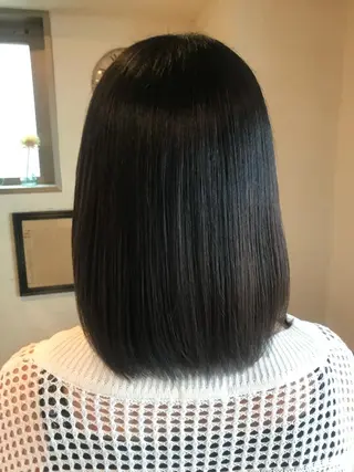 セミロング youres hair神楽坂店所属・青木 啓輔のヘアスタイル