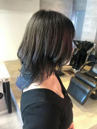 ミディアム カラー 🪞個室サロン/韓国 艶髪/keito🪞のヘアスタイル