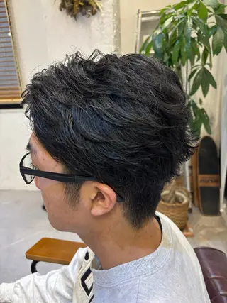 メンズ ひらの みきのヘアスタイル