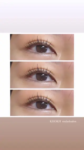 マツエク・マツパ KHOKH フフのマツエク・マツパデザイン