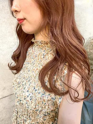 ロング カラー clomus所属・YUKA艶髪 🌸寛ぎ部屋のヘアスタイル