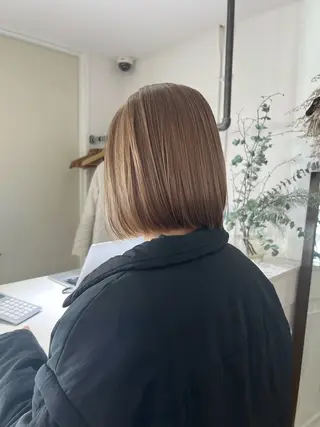 ショート カラー ボブ美容師 /馬場 翼のヘアスタイル