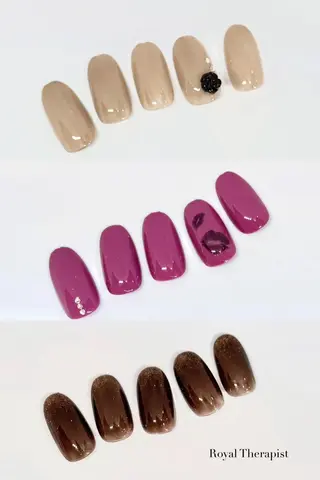 ネイル 【山岡】 ロイヤル•セラピストのネイルデザイン