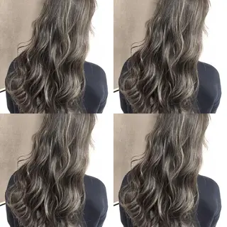 ロング カラー 井上 一平のヘアスタイル