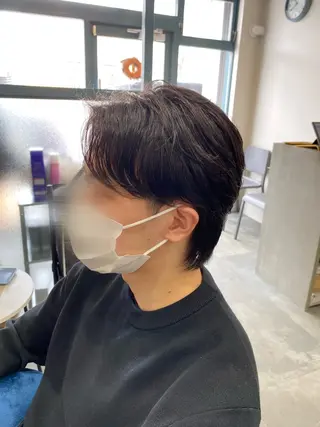 パーマ メンズ 【coco.】hair所属・カジカワサキ/髪質 改善/クロスパーマのヘアスタイル