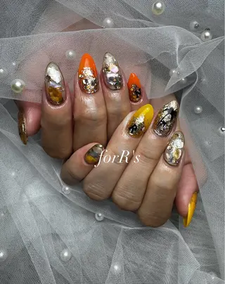 セミロング forR's AIKAのネイルデザイン