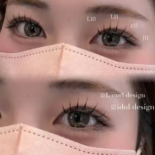 マツエク・マツパ 🎀立川束感マツエク まゆみ🎀のマツエク・マツパデザイン