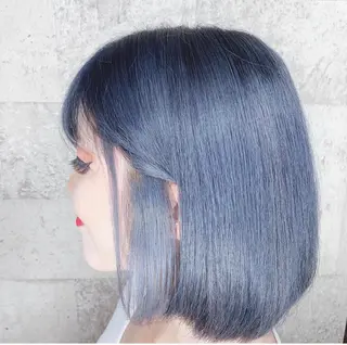 ショート カラー イヤリングカラー Ai 浅草橋店のヘアスタイル