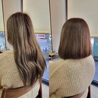 ロング stoke TOKYO所属・野村 果音(カノン)のヘアスタイル