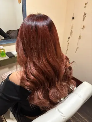 カラー アカリ😸🫶 カラーリスト🧡のヘアスタイル