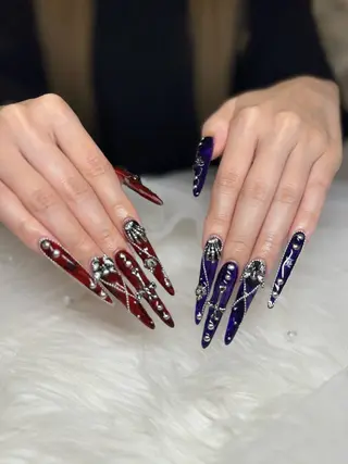 ネイル Nail salon LUCAS,K 《ネイルサロンルーカス》千葉中央 スカルプ所属・LUCAS 千葉 AOI💅🏾💕のネイルデザイン