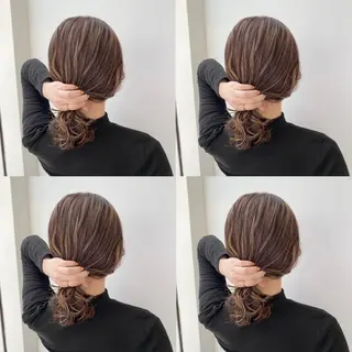 ミディアム 【カラー指名No 1✨】HIBIKIのヘアスタイル