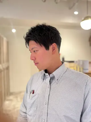 メンズ 💚メンズカット💚 無料のヘアスタイル