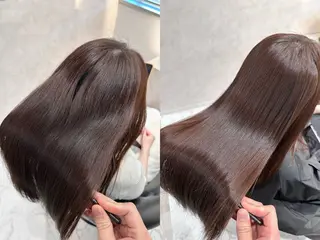 ロング ツバサ 髪質改善のヘアスタイル