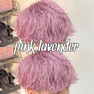 カラー パーマ/ダブルカラー ブリーチ⭐️海斗のヘアスタイル