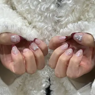 ネイル 韓国ネイル/ワンホン ネイル🎀表参道3分のネイルデザイン