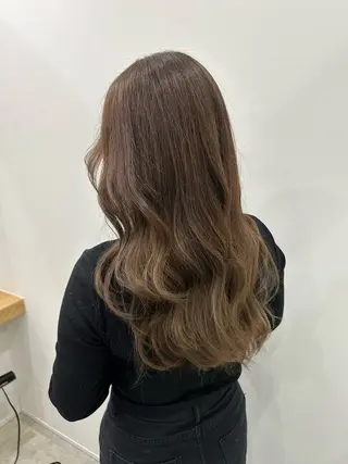 ロング カラー ヘアセット/艶カラー 💐nao.のヘアスタイル