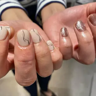 ネイル Trico Antique所属・岩本 杏のネイルデザイン