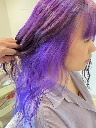 ロング カラー ヘアアレンジ Design Color🐰アユミのヘアスタイル