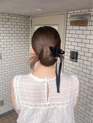 ヘアアレンジ 垢抜けヘアメイク🫧 JURI🪽のヘアスタイル