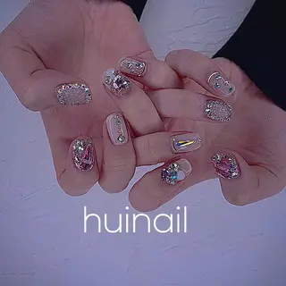 ミディアム めぐみのネイルサロン 惠のネイルデザイン