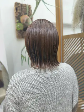 ショート カラー 安永 涼のヘアスタイル