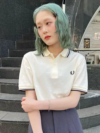 セミロング AI TOKYO　S所属・mizuki 【韓国レイヤー】のヘアスタイル