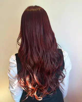 ロング カラー hair studio Peace所属・浅野 真惟のマツエク・マツパデザイン