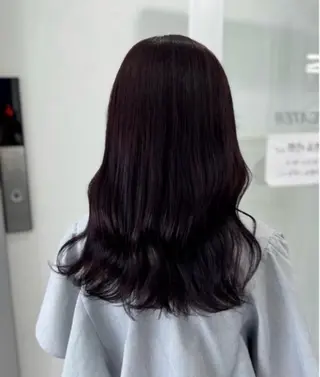 ロング miku/ラベンダー 透明感カラー🪻❤︎のヘアスタイル