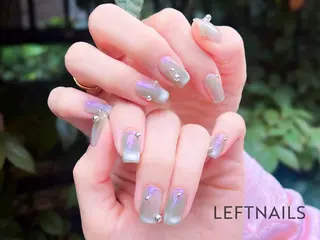 ネイル LEFTNAILS フィルインニュアンスのネイルデザイン