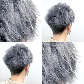 ショート ハイトーン💫 エクステ💫maiのヘアスタイル