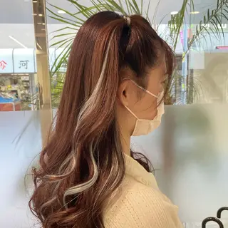 ヘアアレンジ これた🧸ヘアメ職人 ♡髪質改善♡カラーのヘアスタイル