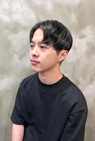 ショート メンズ 木村陸弥 似合わせ 透明感カラー🌿のヘアスタイル