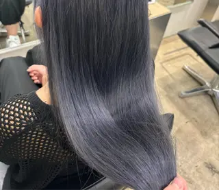 ロング カラー るか/ハイトーン🩵 /ダブルカラー🌟のヘアスタイル