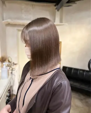 カラー ✨ブリーチなしカラー ×髪質改善✨松村 潤のヘアスタイル