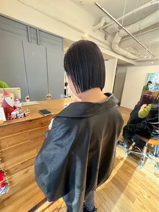 カラー たけかわ みちのヘアスタイル