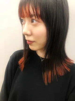 ミディアム カラー 関 京磨のヘアスタイル