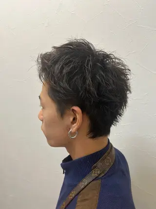 メンズ 二俣 秋亜のヘアスタイル